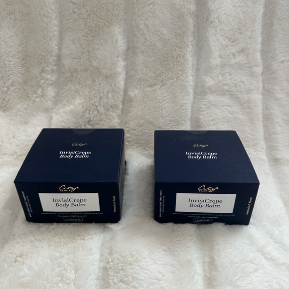 City Beauty InvisiCrepe Body Balm Scented Skin Smoothing Tx  5 oz each lot of 2 - Picture 3 of 7